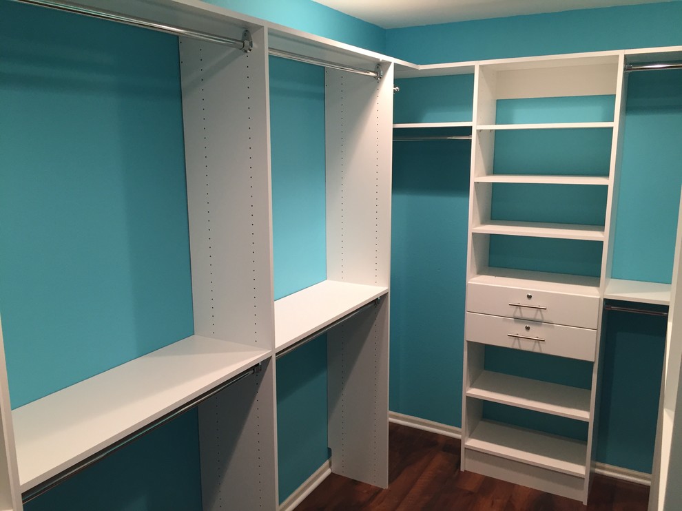Photo of a beach style storage and wardrobe in Other.