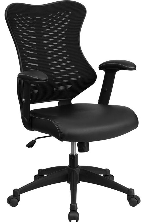 High Back Designer Black Mesh Executive Swivel Ergonomic Office Chair with...