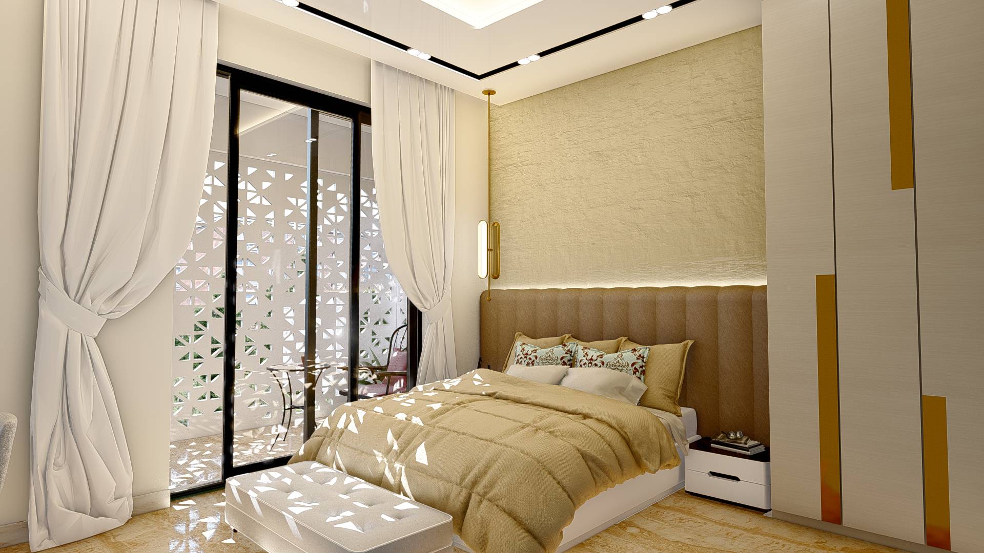 Modern Bedroom Remodel in Knightsbridge