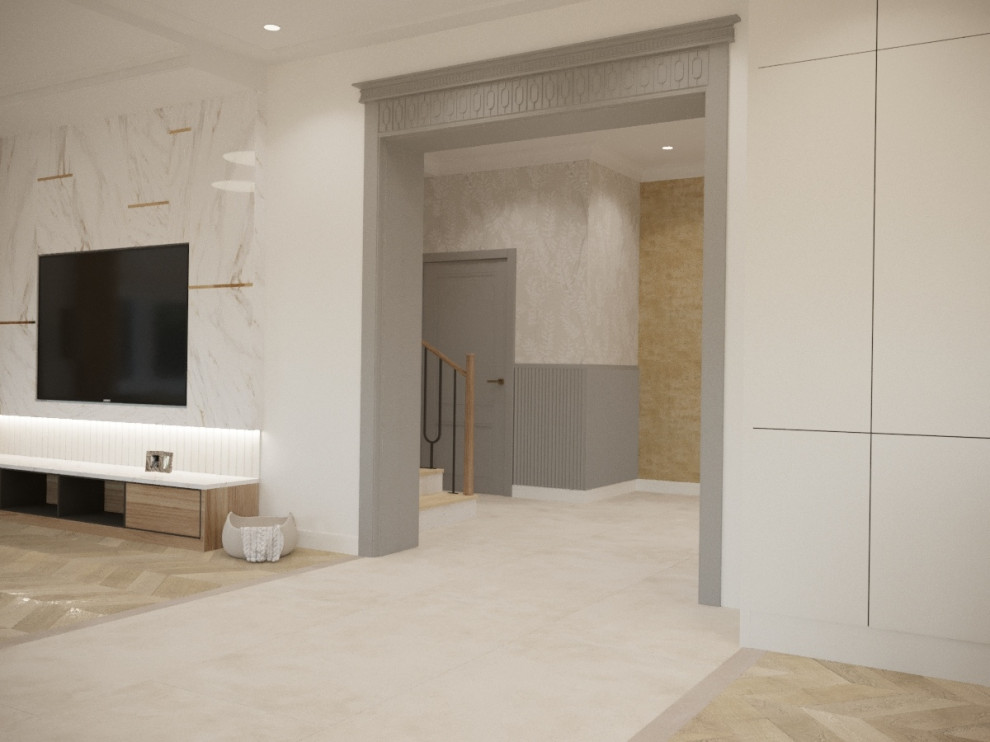 Дом с теплой, семейной атмосферой. 1 этаж