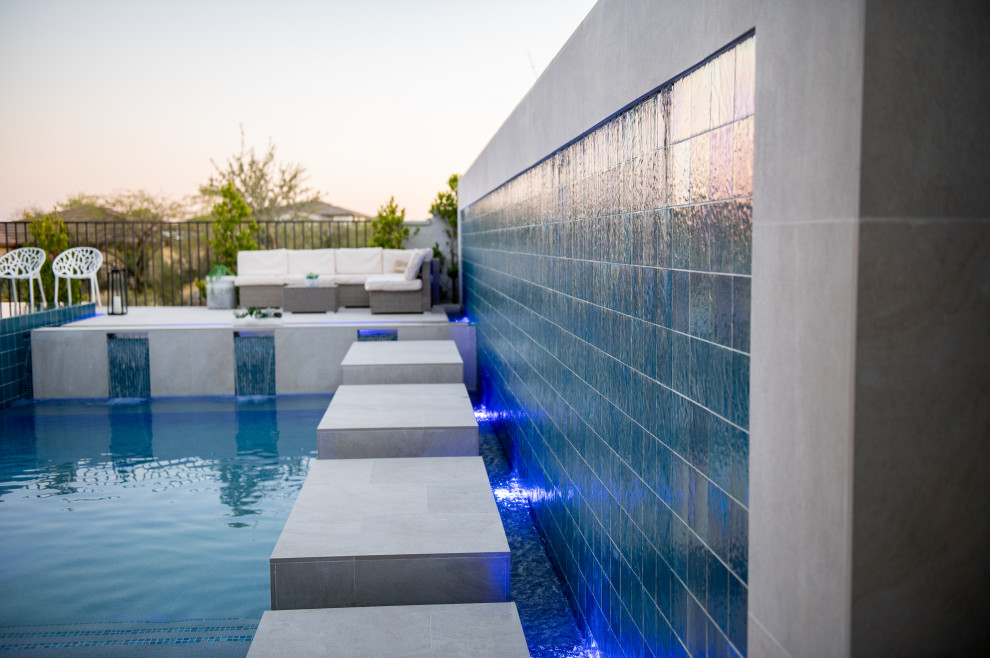Elevating "in-pool" steps