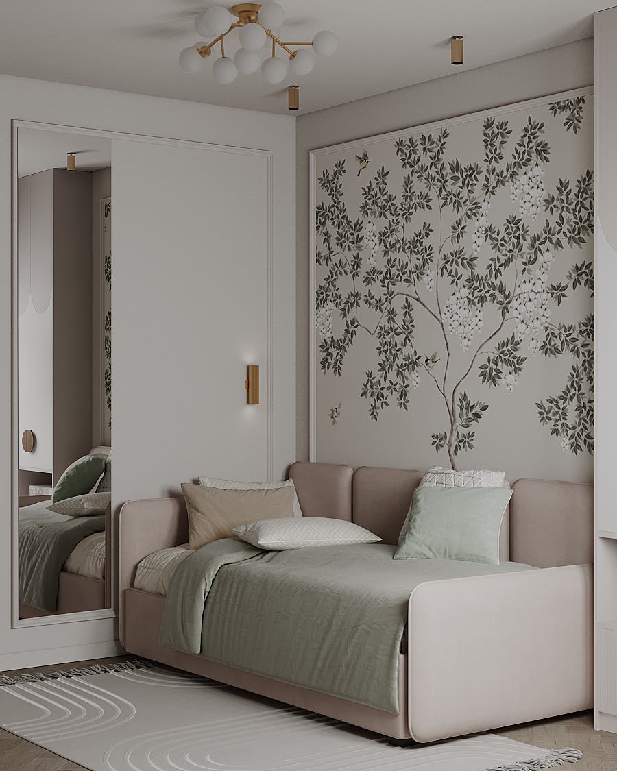 Детская для девочки 10 кв.м.