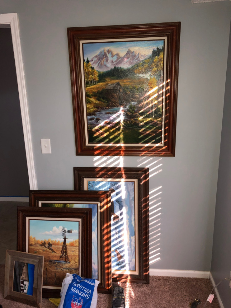 modern framing for oil paintings