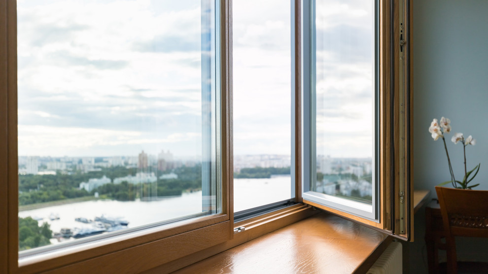 Дерево-алюминиевые окна