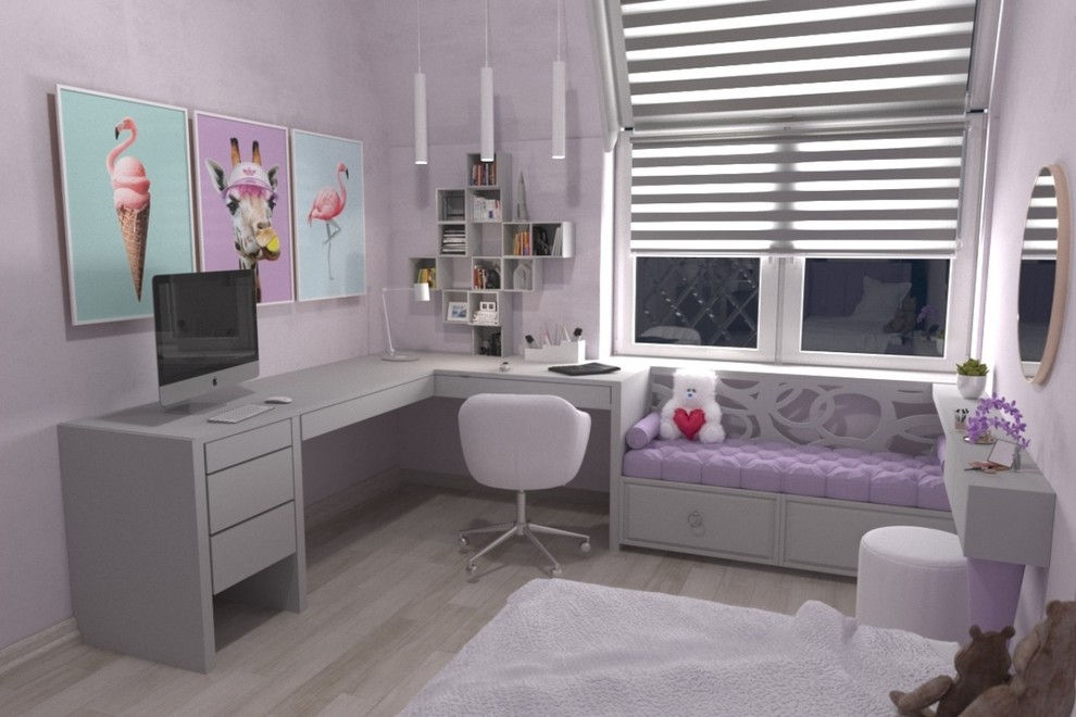 Ремонт детской комнаты для девочки