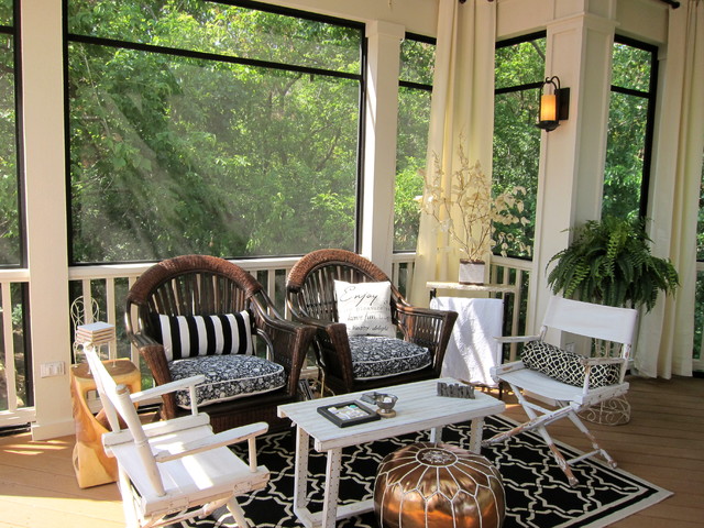 Screened Porch Sanctuary  Traditional  Porch  Chicago  by Your 