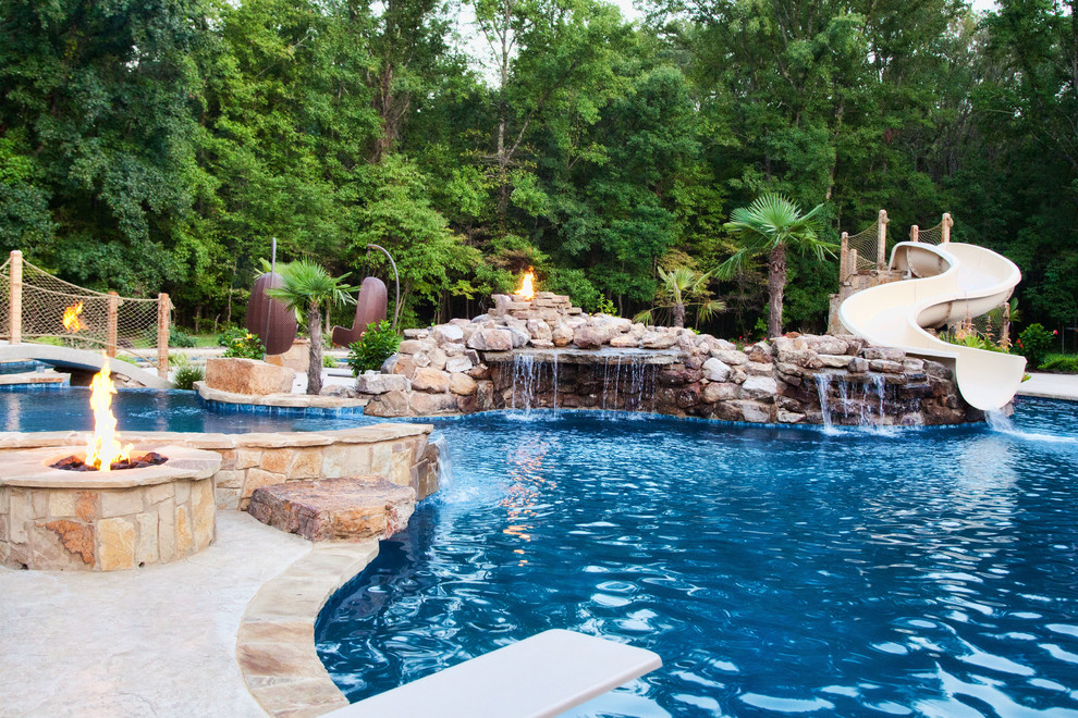 Belden Traditional Pool Little Rock by Elite Pools by Aloha