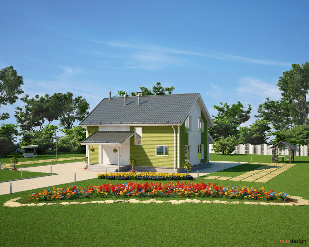 Загородные жилые коттеджи