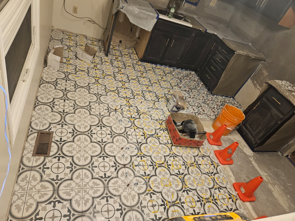 Kitchen Remodel (Floors & Backsplash)