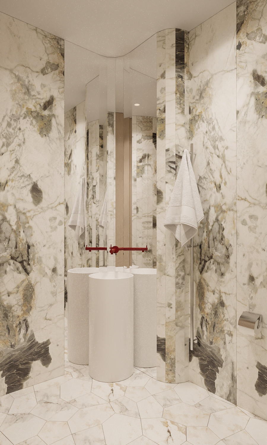 Квартира в стиле фотостудии без единой стены