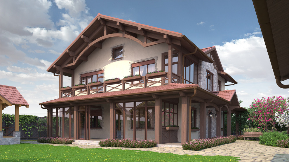 Индивидуальный загородный дом с участком