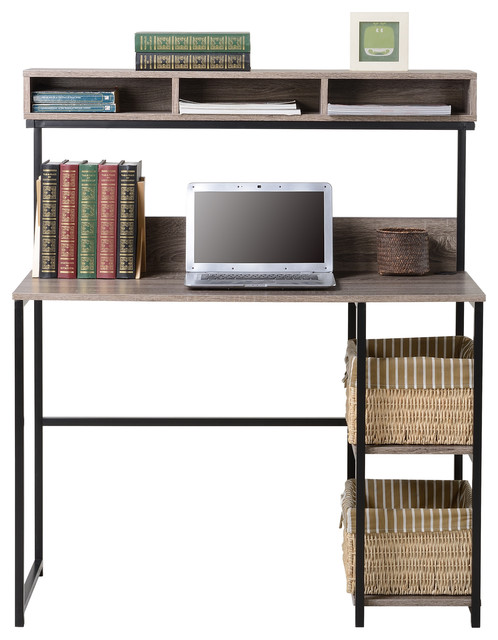 Homestar Laptop Desk With Hutch Modern Desks And Hutches By Homestar Laptop Desk With Hutch