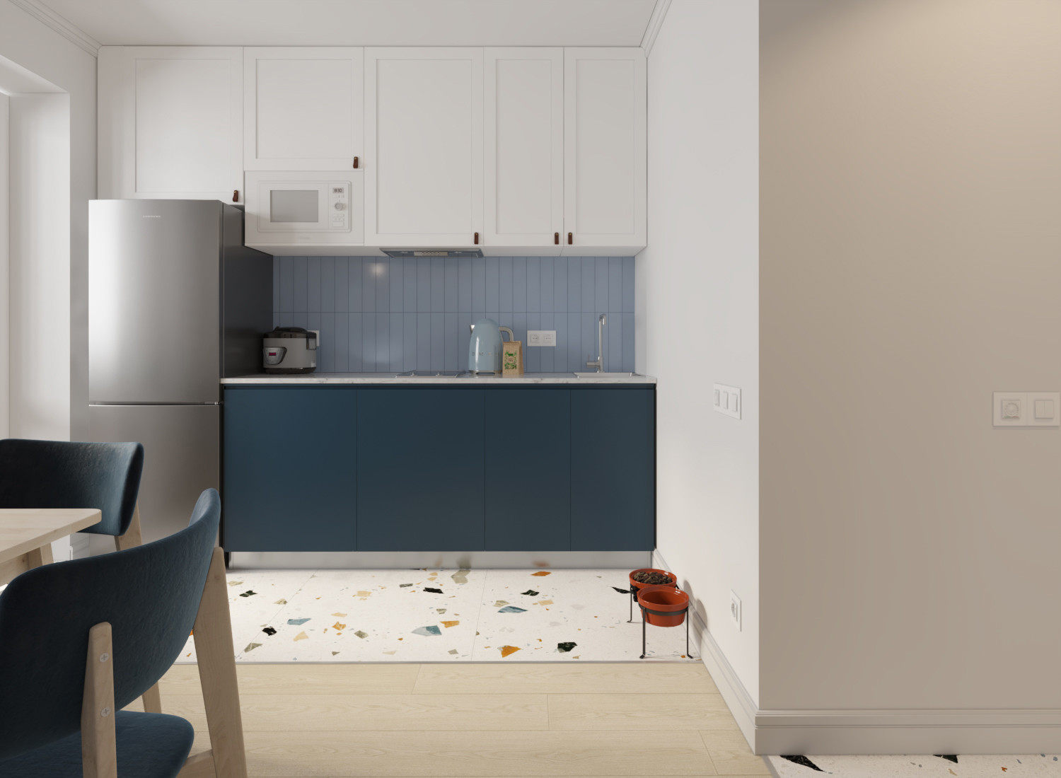 Квартира в Нижнем Новгороде для молодой семьи | Площадь:46 м2.