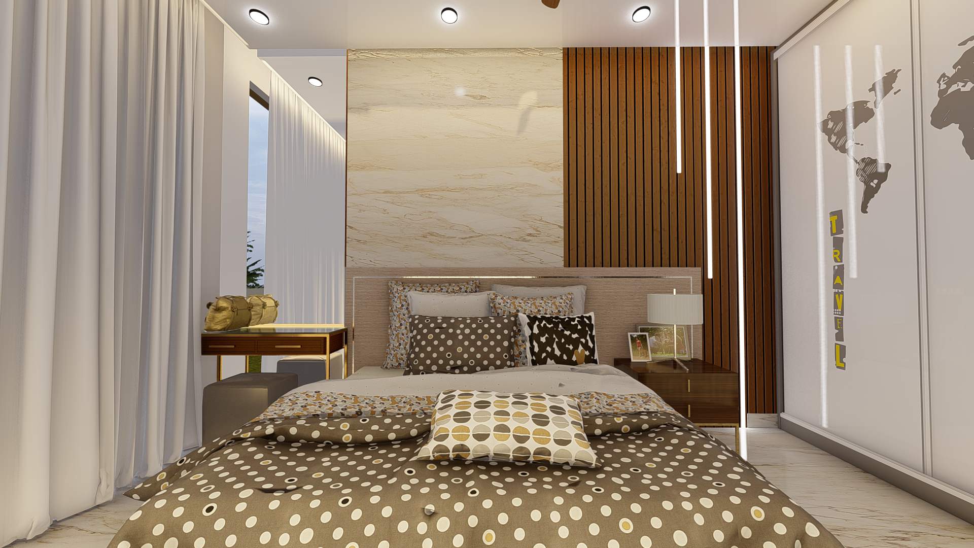 Modern Bedroom Revamp at Shoreditch