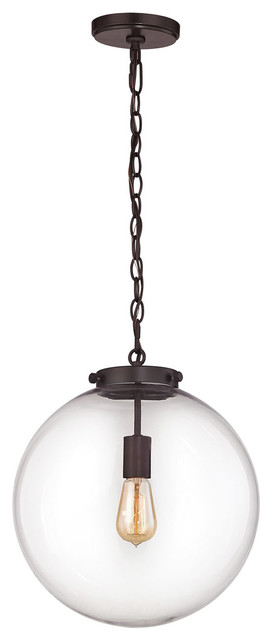 Gramercy 1-Light Pendant, Oil Rubbed Bronze