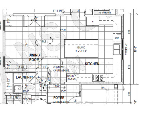 Kitchen Island Too Big? Kitchen Island Too Big?