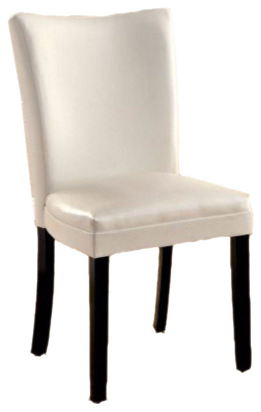 BM123468 Belliz White Dining Side Chair