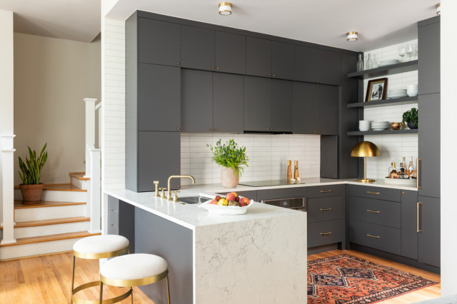 Modern Slate Kitchen modern-kueche
