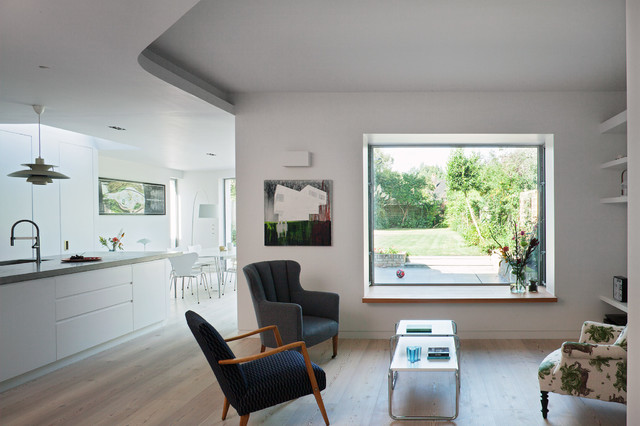 Manor Way, Blackheath contemporary-vardagsrum