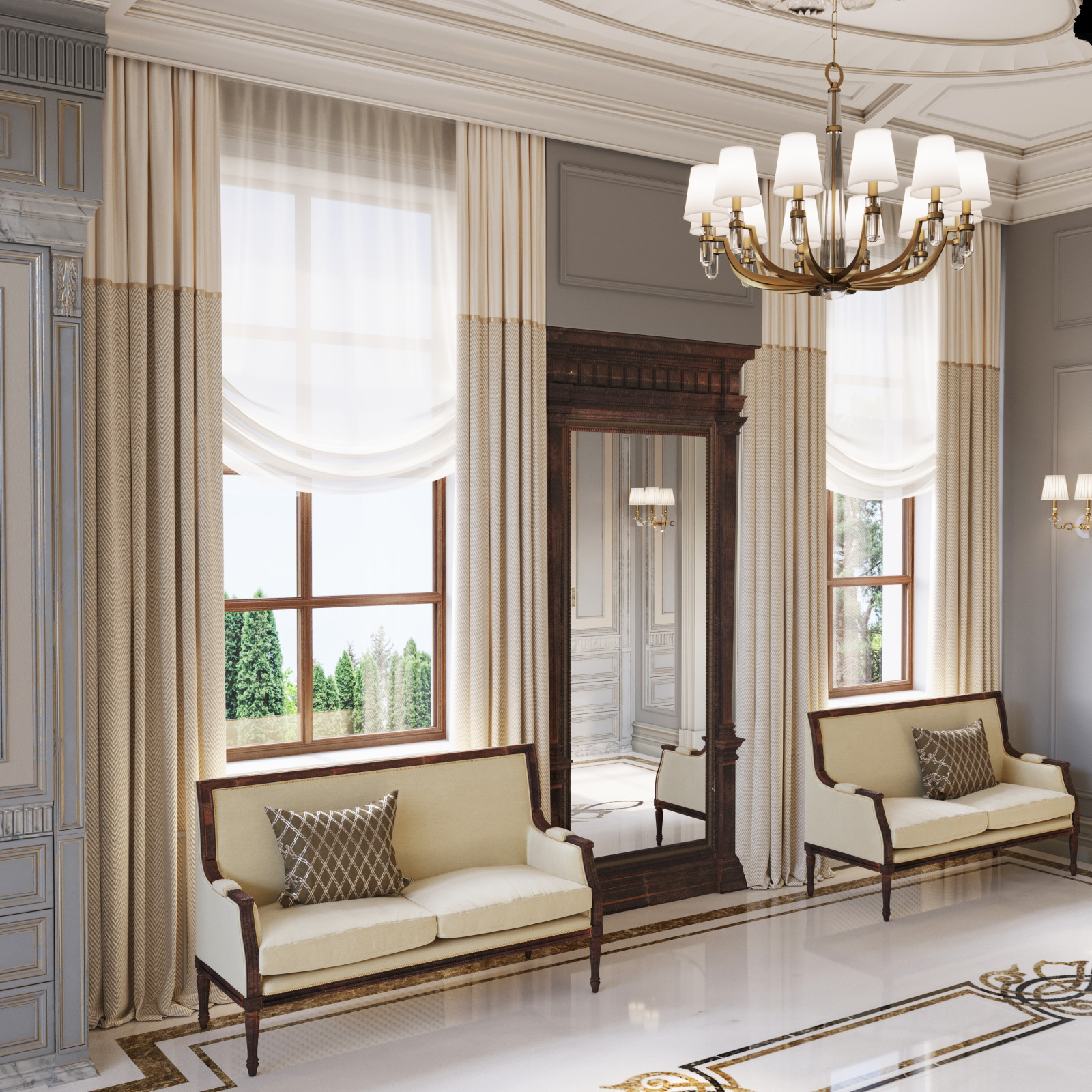 Дом в классическом стиле