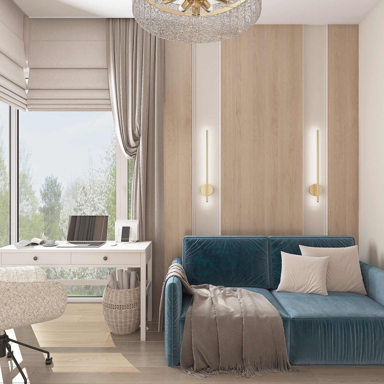 Проект в коттеджном посёлке Каменки