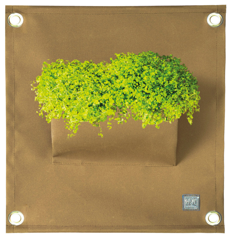 The Green Pockets wall planter - AMMA 1
