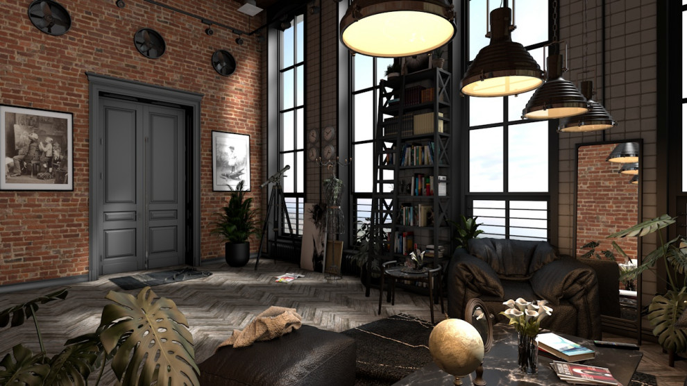 Квартира в стиле Лофт