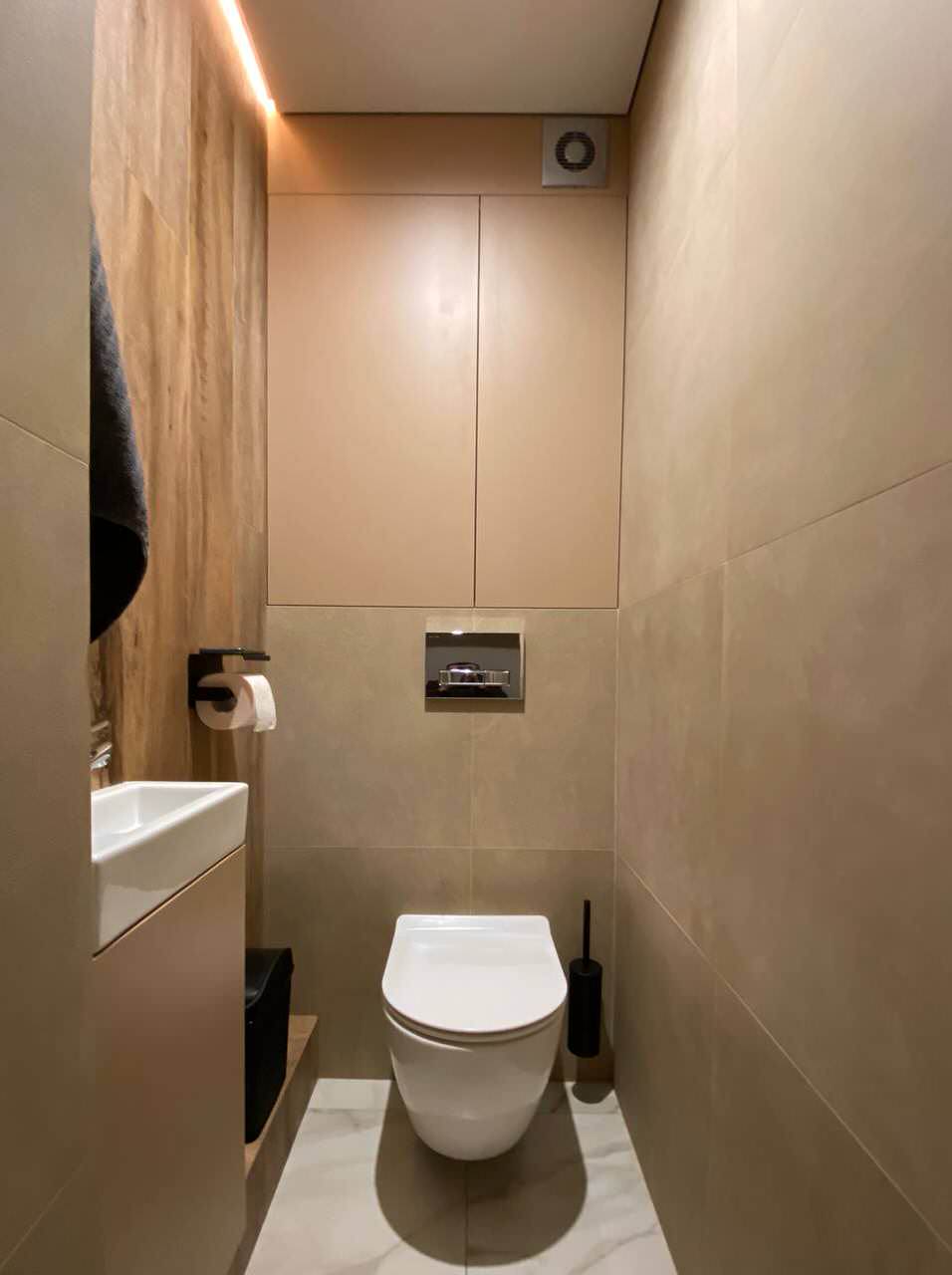 Реализация санузлов (Четырехкомнатная квартира, Пенза)