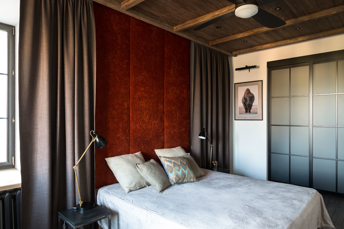 Квартира в "Сталинке". Кантри - Лофт. Реализация