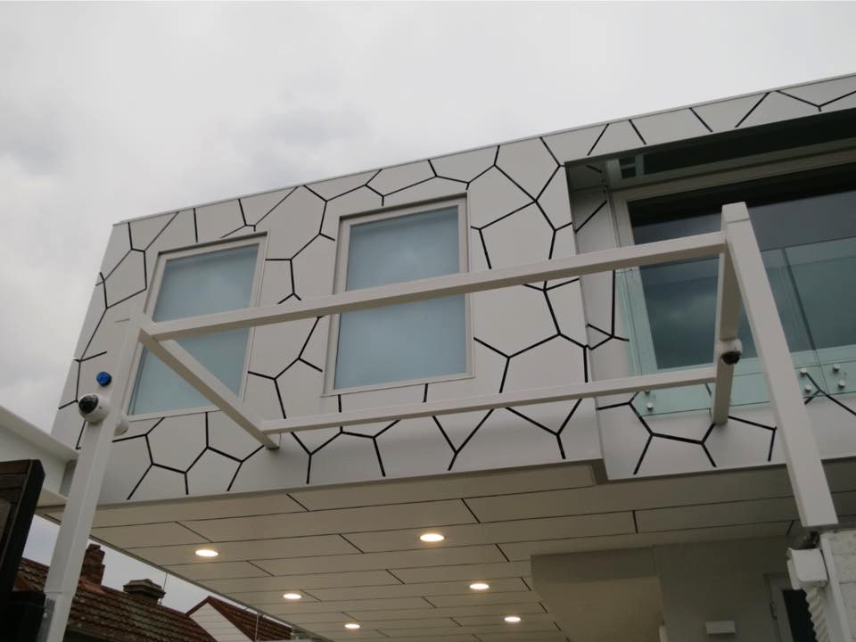 Photo of a beach style exterior in Melbourne.