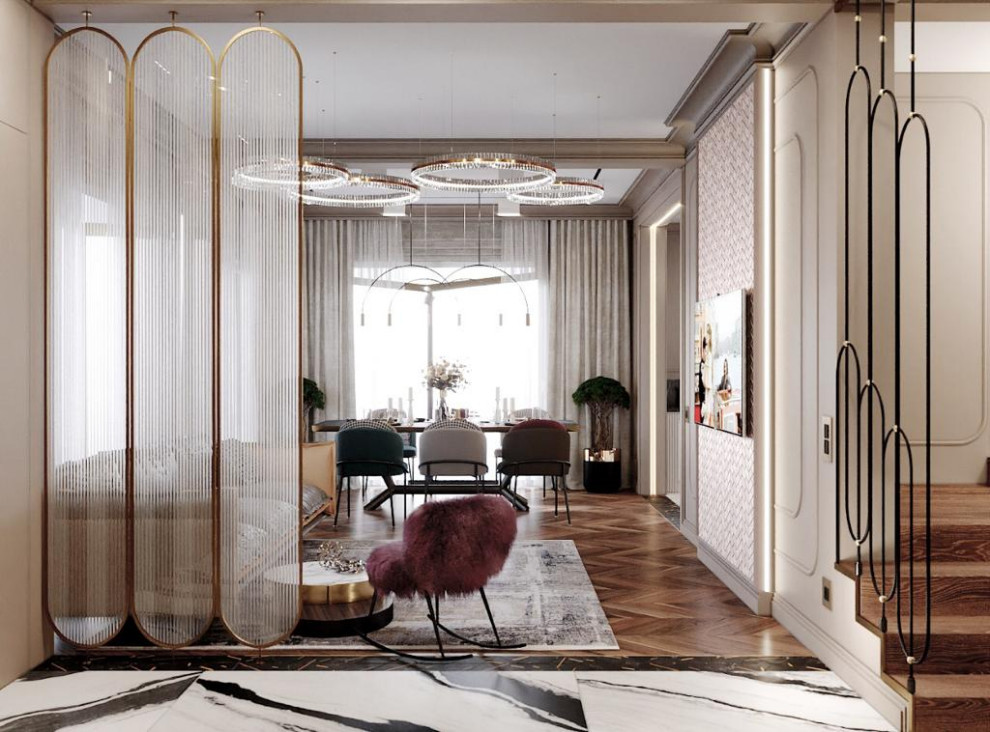 Частный интерьер таунхаус