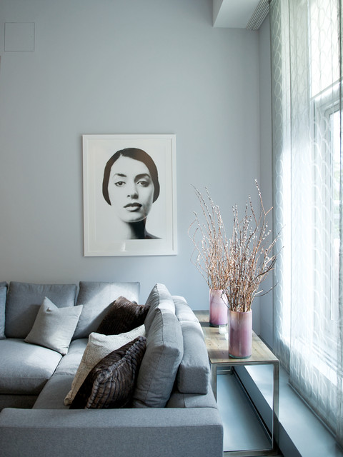 Chelsea Loft modern-wohnbereich