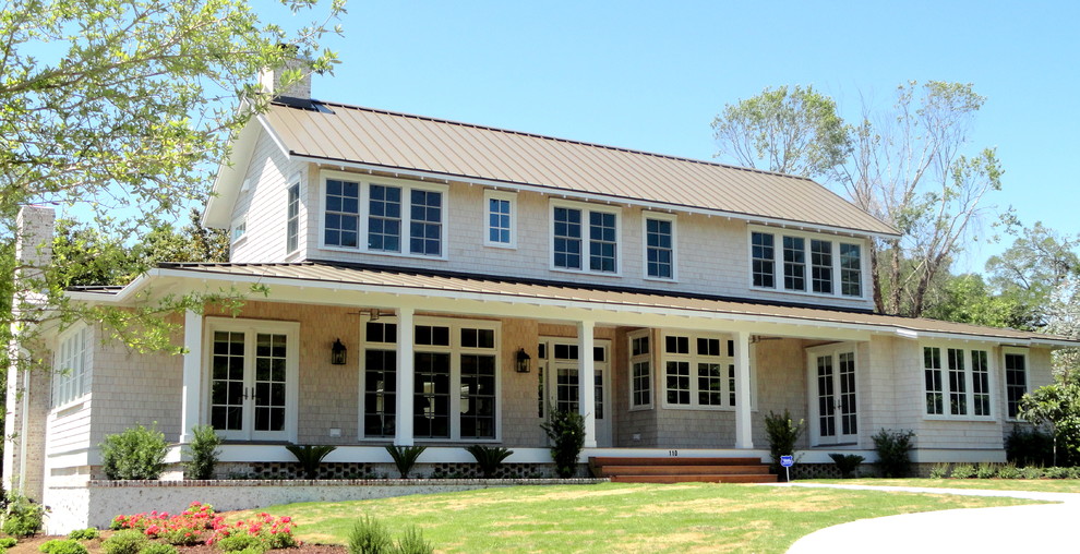 Example of a trendy home design design in Wilmington