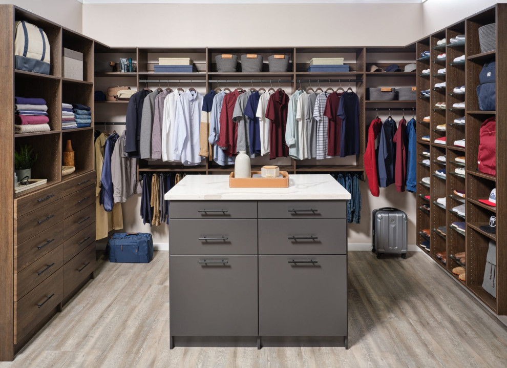 Boutique Walk-In Closet Design - Contemporary - Closet - Burlington ...