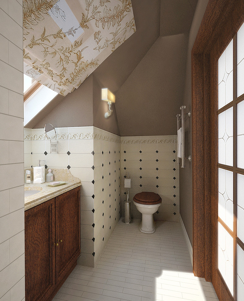 Дом на берегу залива, Тарховка. Ванная.