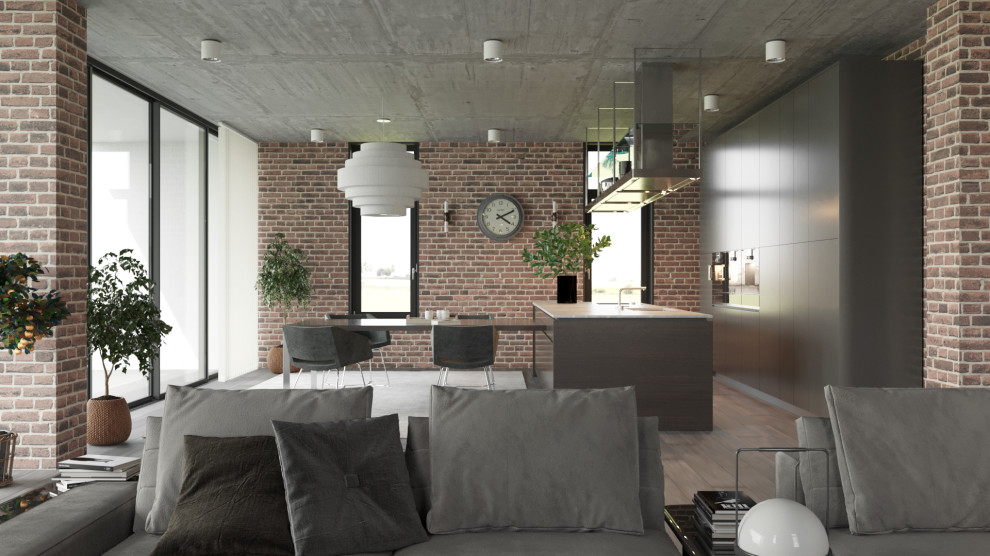 интерьер частного жилого дома