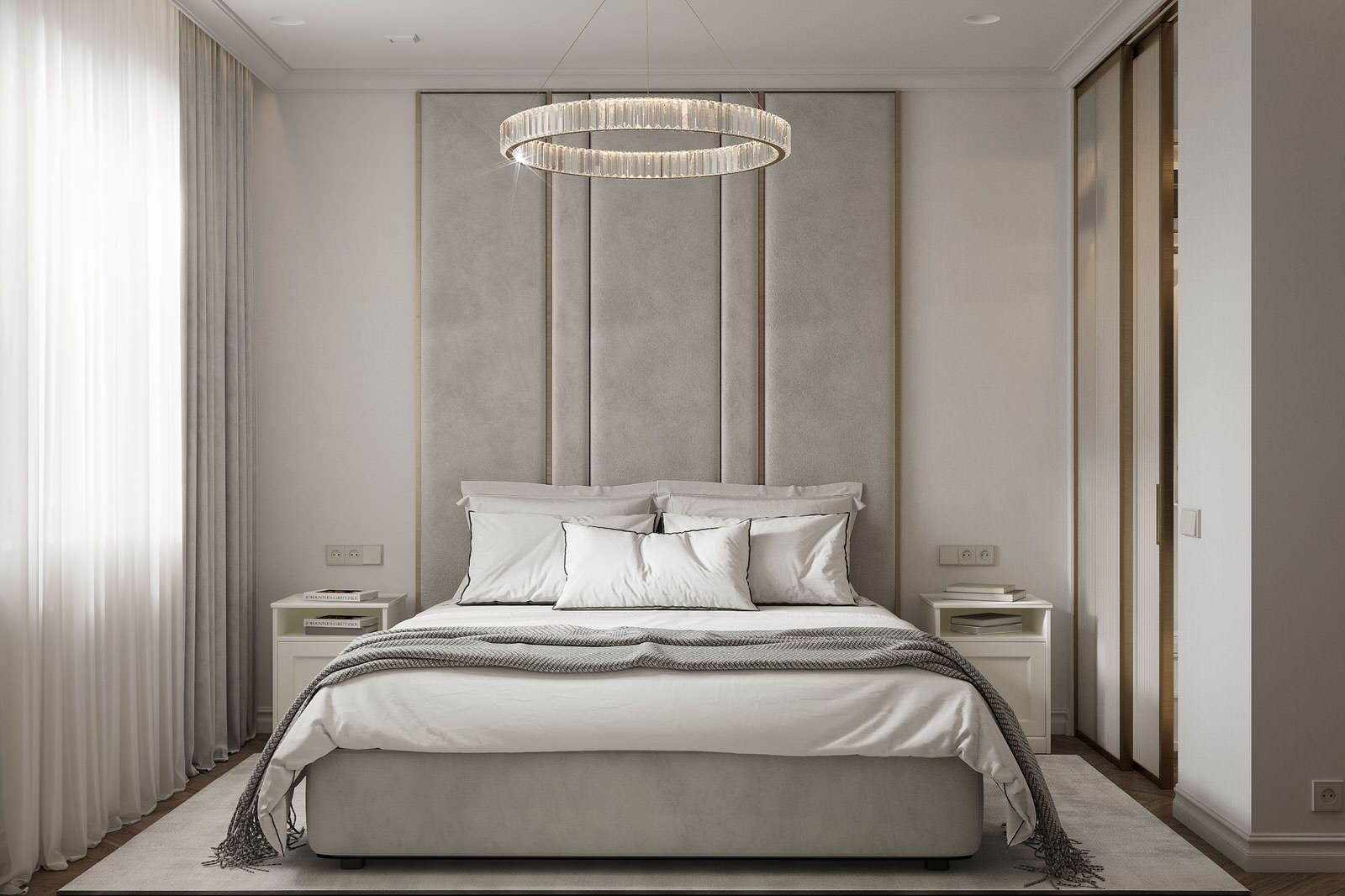 Спальня в ЖК Лучи