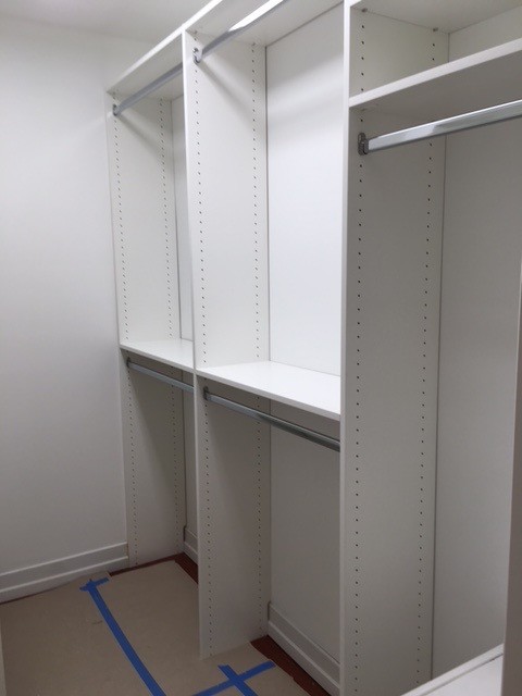 Hers & His Walk-in closets and Bathroom Cabinet - Hendersonville, NC