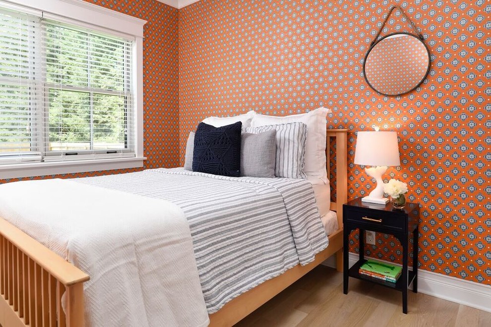 Modern Farmhouse - Inspiration for a country bedroom remodel in Chicago