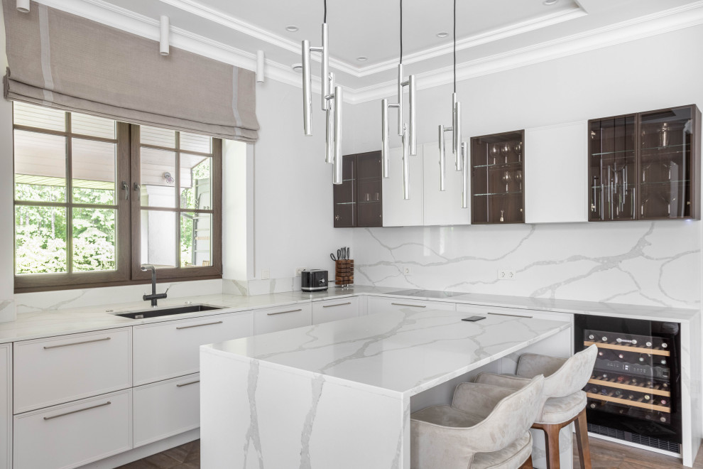 Teltos Alabaster. Песочное. Кухня