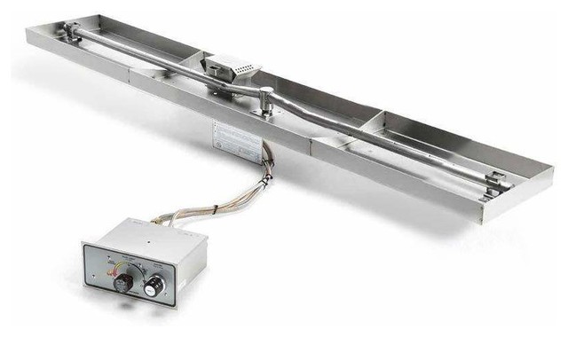 Flame Sensing Spark Ignition Fire Pit Burner Kit 37 X8 Pan