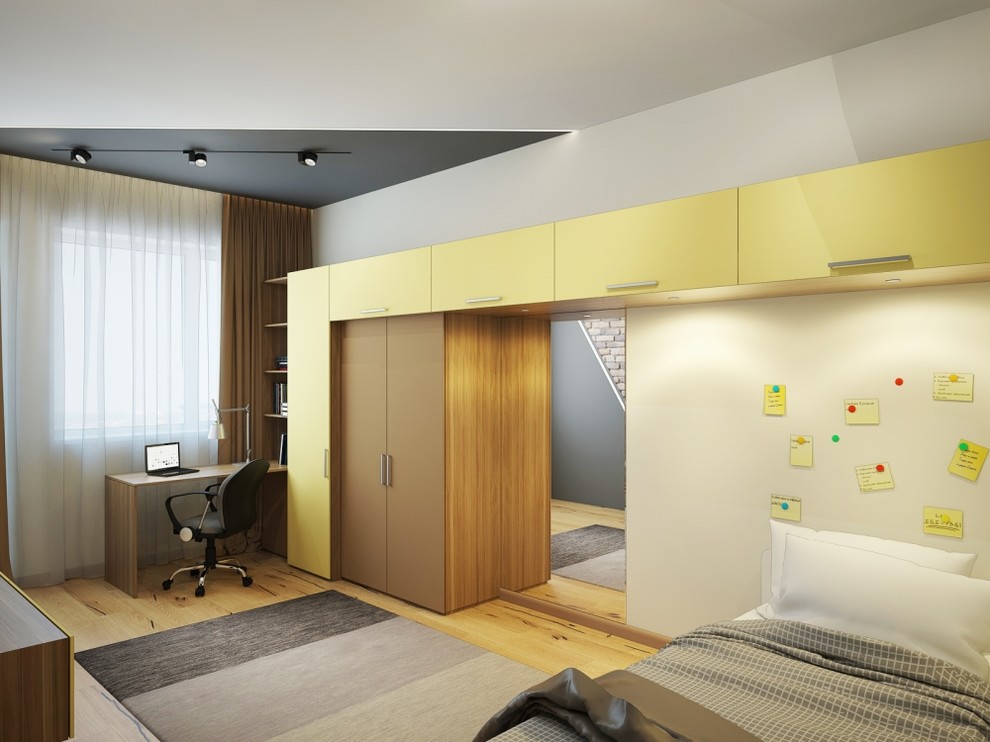 ДИЗАЙН-ПРОЕКТ ДВУХУРОВНЕВОЙ КВАРТИРЫ 203 М2