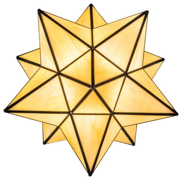 18 Wide Moravian Star Pendant - Mediterranean - Pendant Lighting - by ...