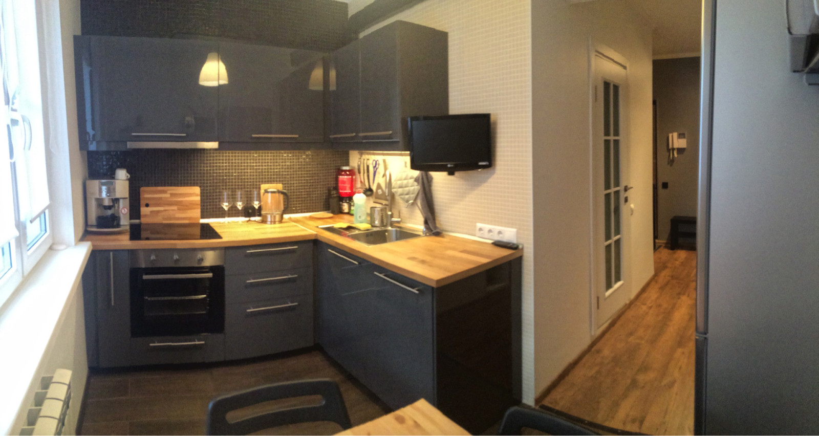 Зонирование однокомнатной квартиры