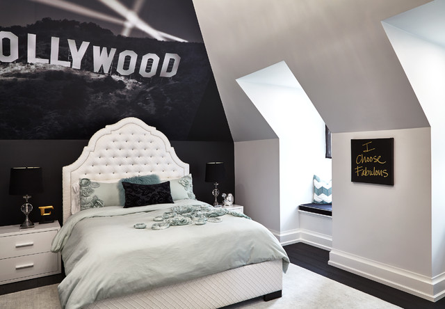 Hollywood bedroom klassisch-modern-schlafzimmer