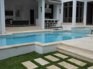 florida yard - tropical - patio - miami - by pamela decuir