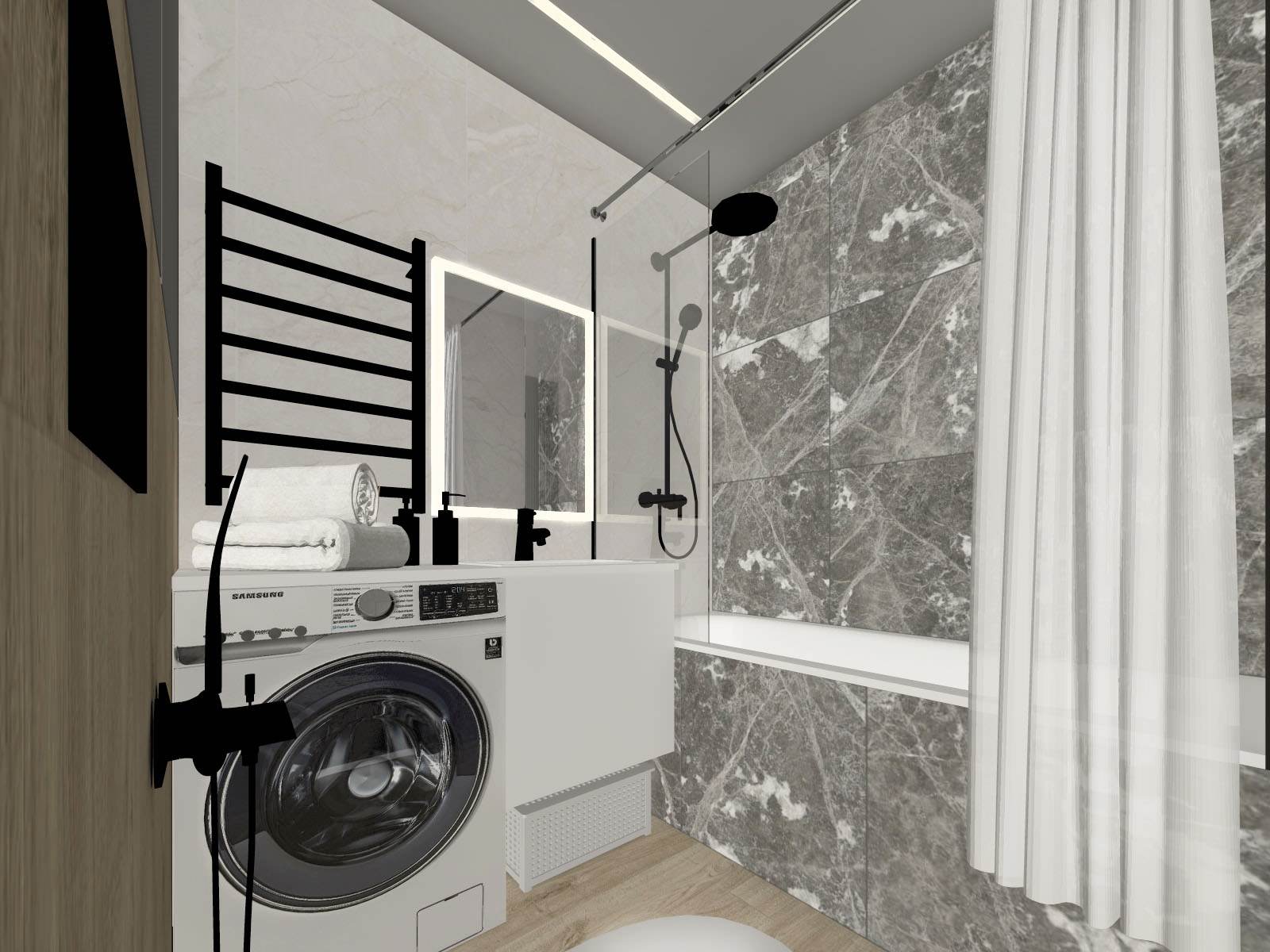 ЖК «Эталон», 1-комн. квартира, 38,1 м2