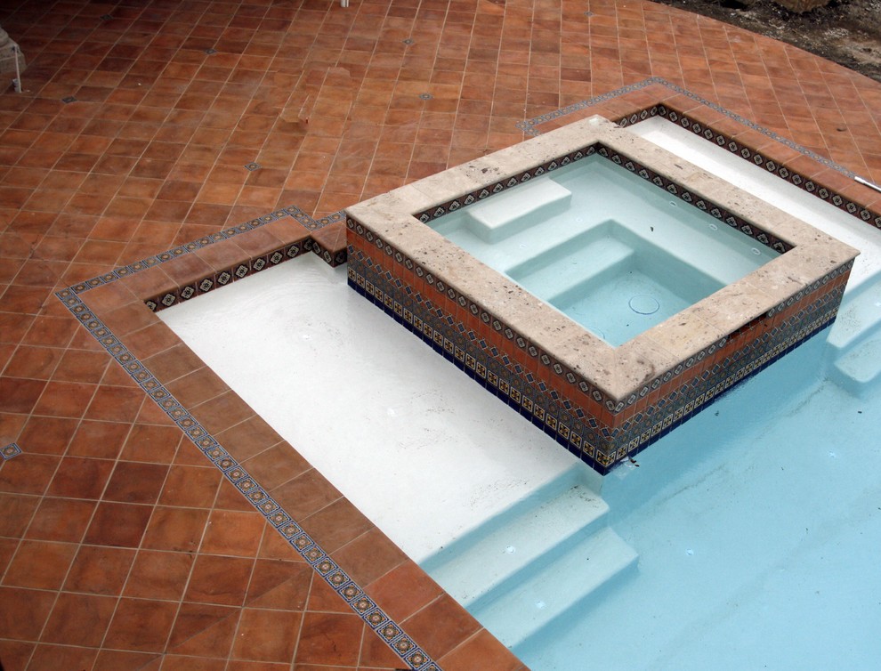 Design ideas for a mediterranean pool in Austin.