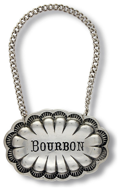 Western Decanter Tag, Bourbon