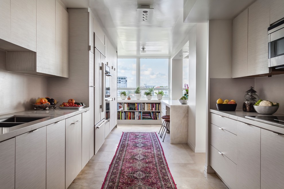 Trendy home design photo in Miami